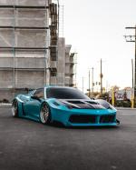 Ferrari 458 Spider by Liberty Walk & Impressive Wrap 2019 года